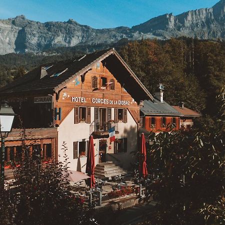 Auberge Des Gorges Servoz Eksteriør bilde