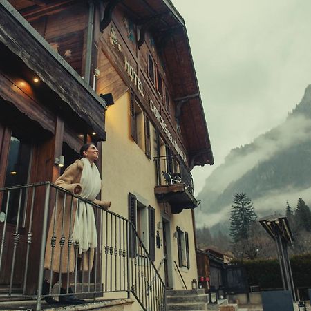 Auberge Des Gorges Servoz Eksteriør bilde
