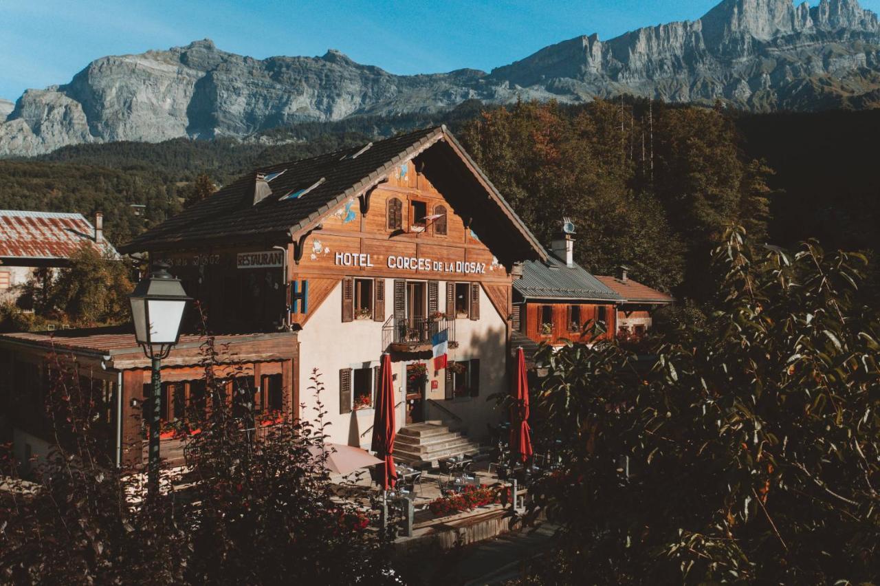 Auberge Des Gorges Servoz Eksteriør bilde