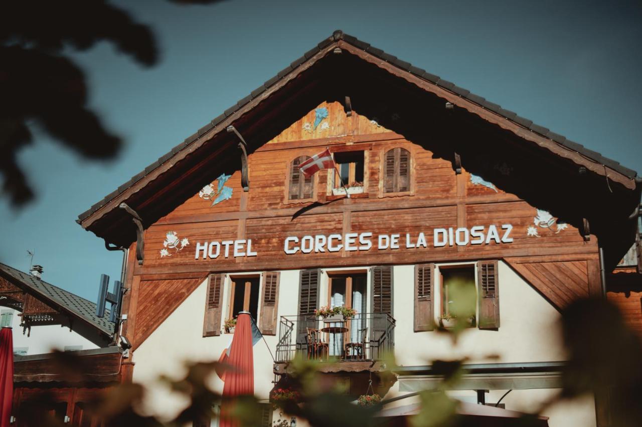 Auberge Des Gorges Servoz Eksteriør bilde