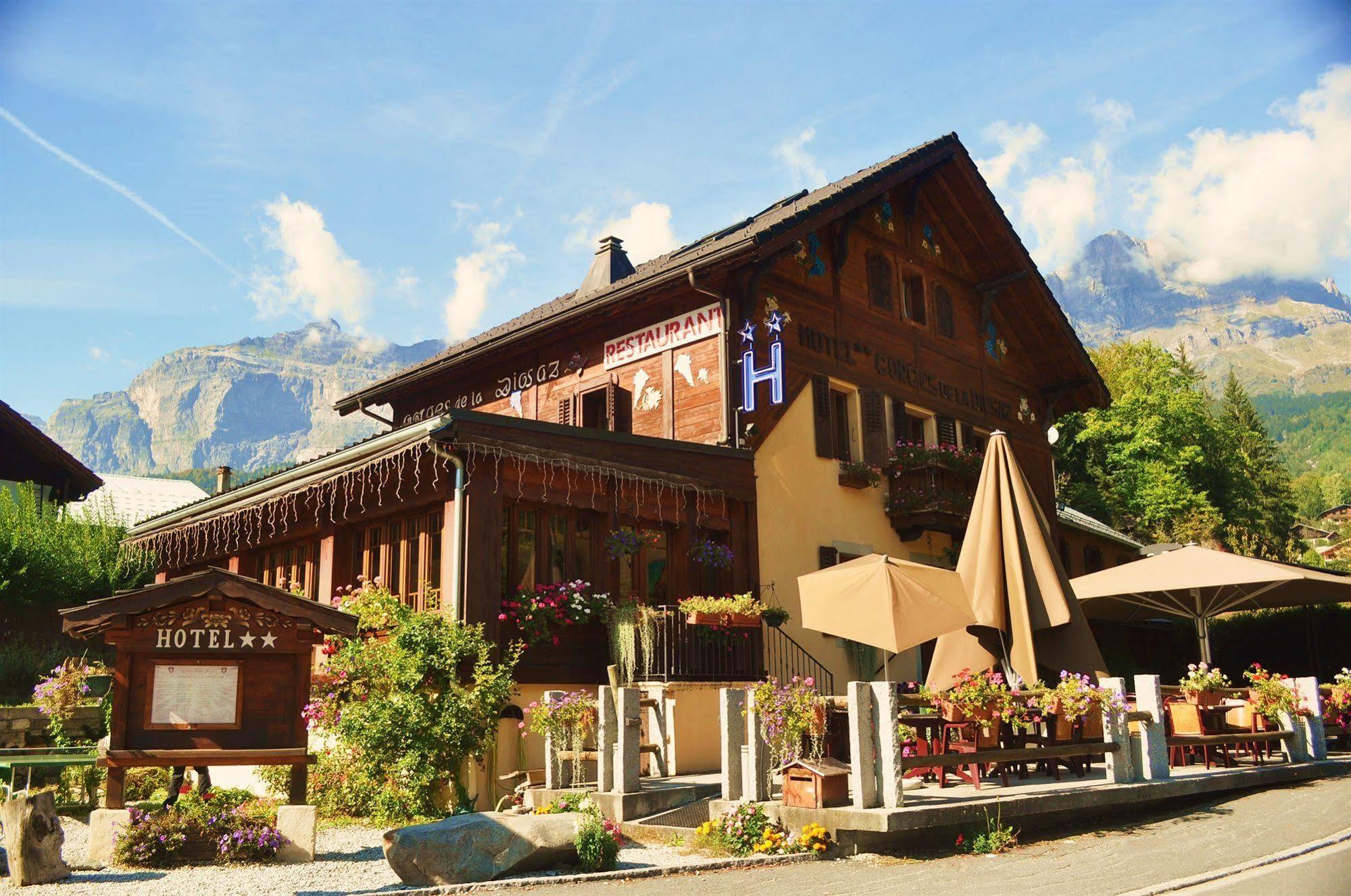 Auberge Des Gorges Servoz Eksteriør bilde