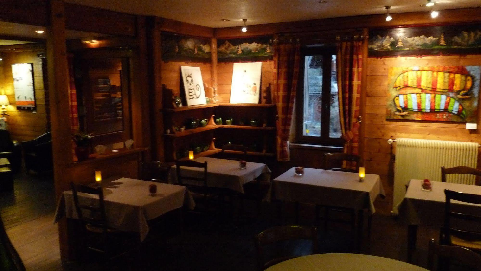 Auberge Des Gorges Servoz Eksteriør bilde